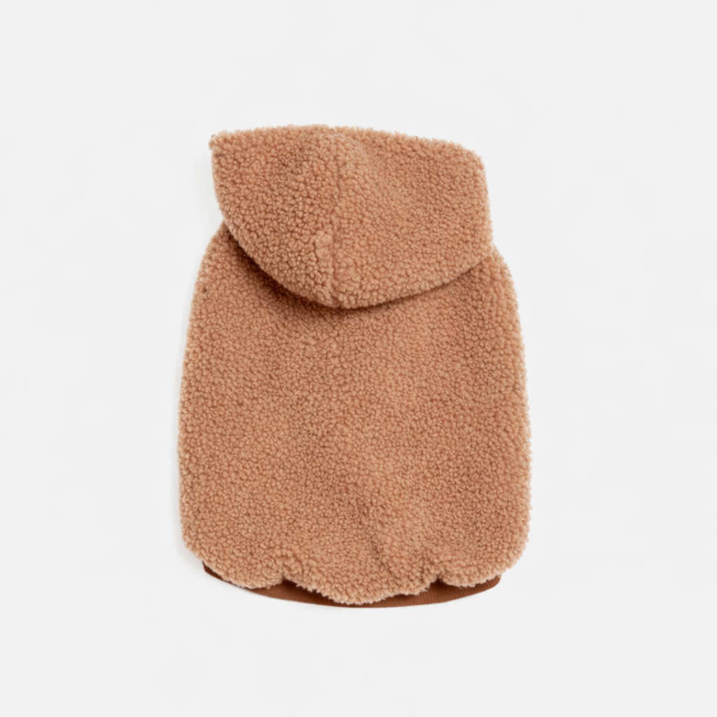 Bruine Hondenjas Voor Koelere Dagen