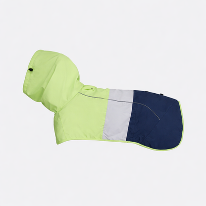 Light Dog Rain Jacket with High Collar