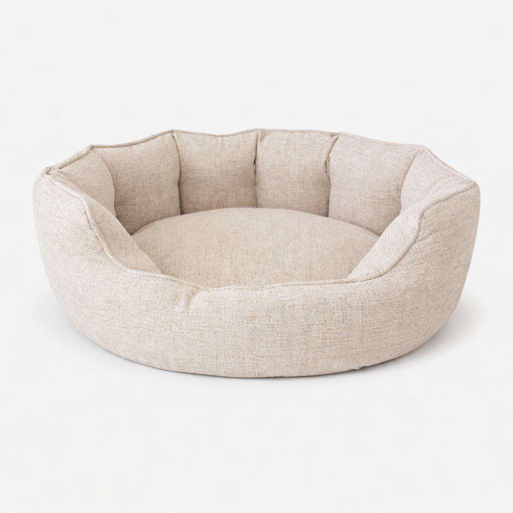 Dog Cushion Bed | Cream