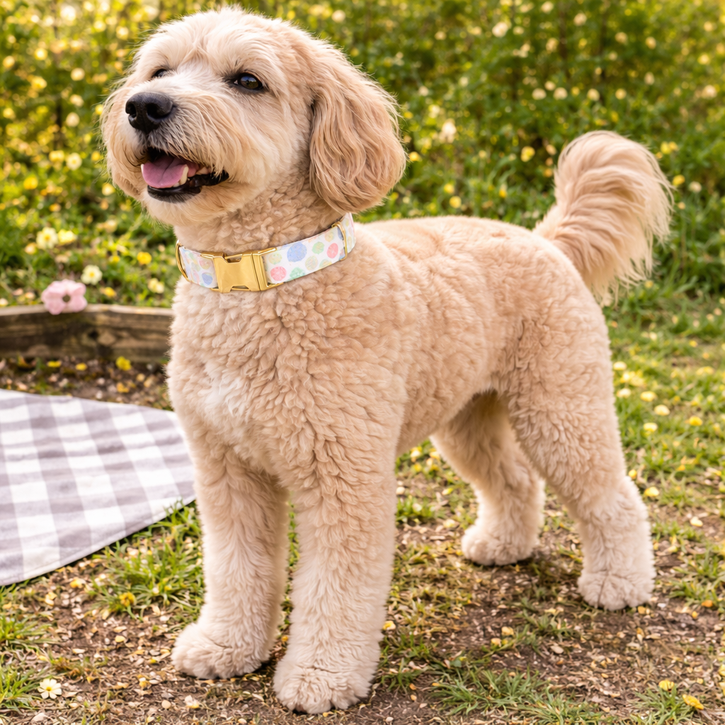 Hondenhalsband Met Paasei Patroon