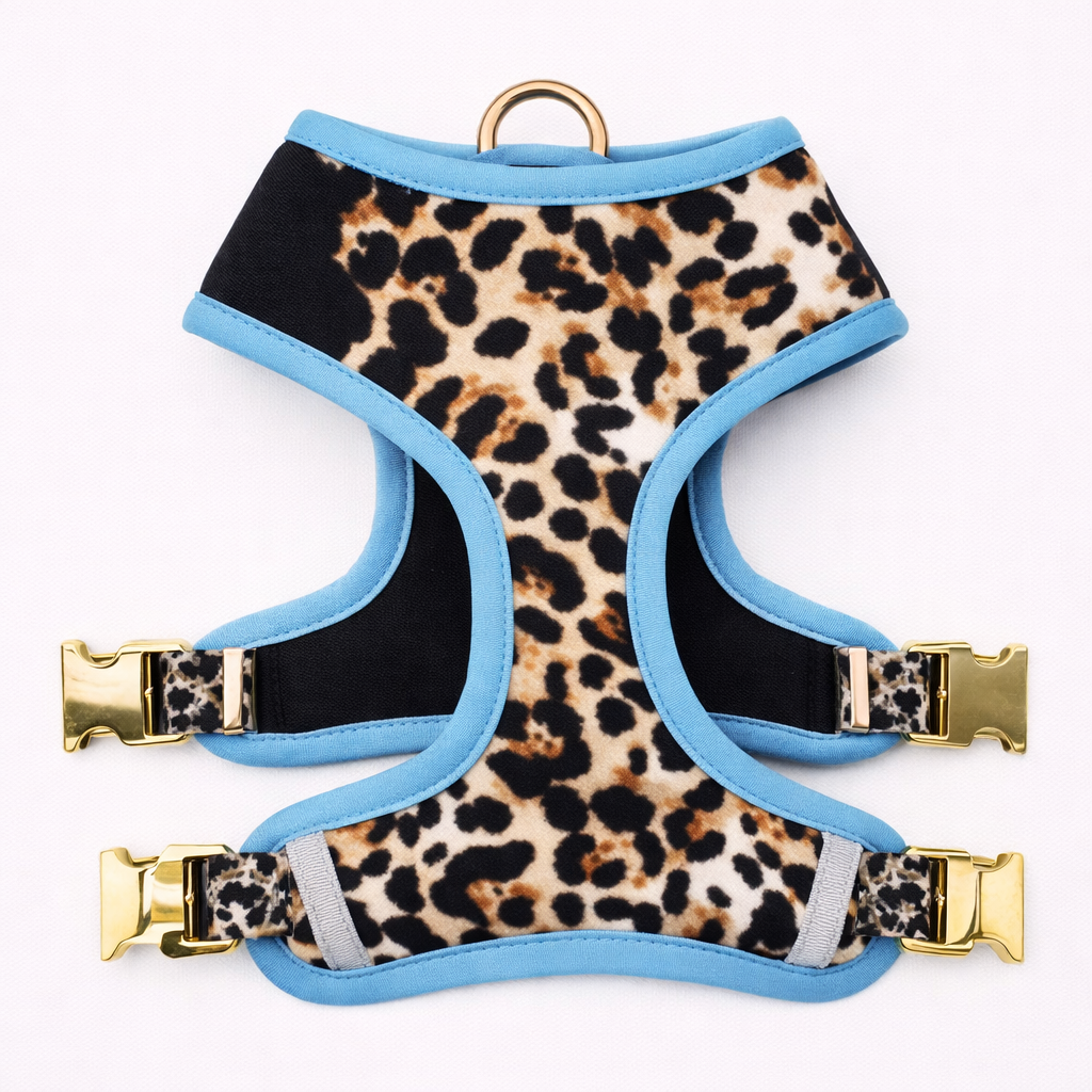 Dog Exotic Print Reversible Harness | Adjustable