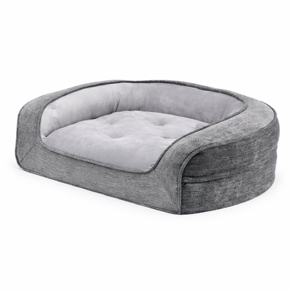 Dog Cushion Bed | Grey