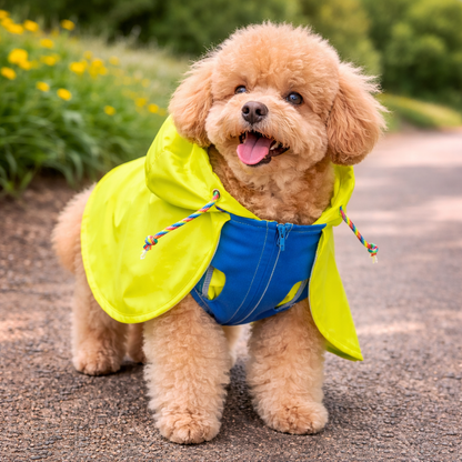Dog Pull-On Raincoat | Action Style