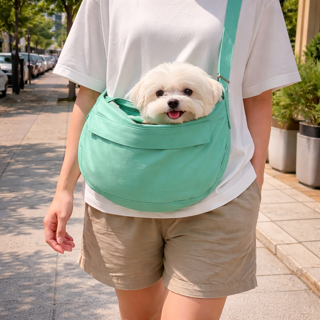 Pet Shoulder Carrier | Mint