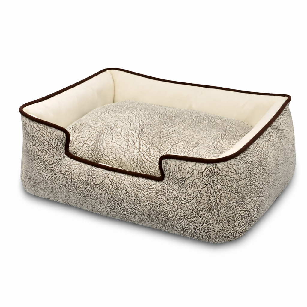 Reversible Dog Bed with Raised Edges