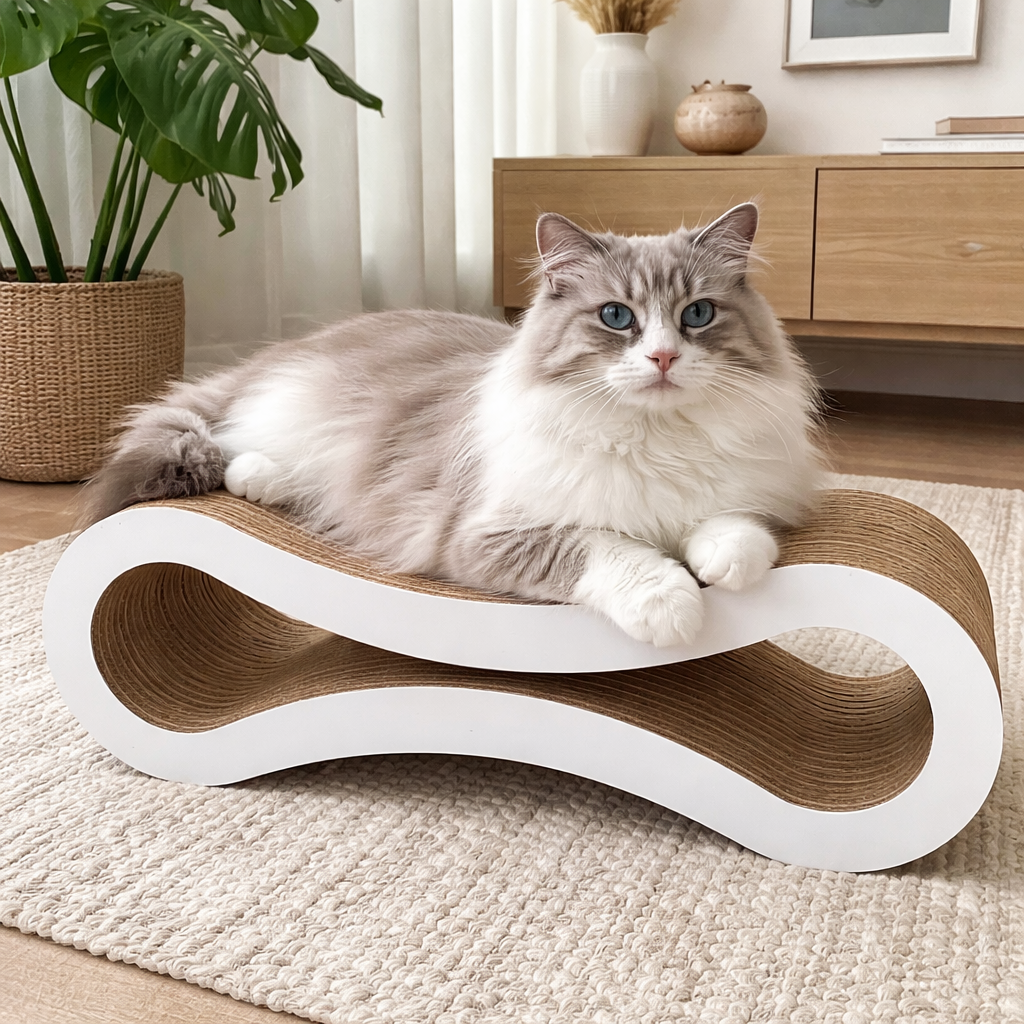 Katten Krabmeubel Lounge | Wit