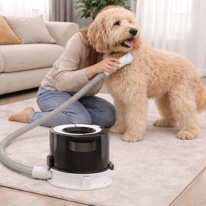 5-Delige Huisdieren Trimmerset Met Vacuüm