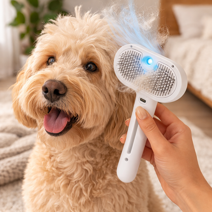 Pet Brush with Spray Function