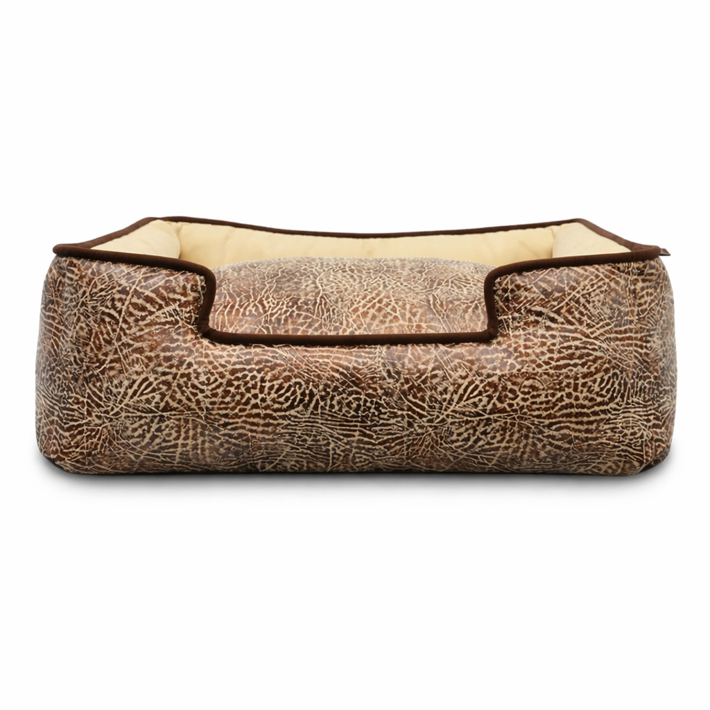 Reversible Dog Bed with Raised Edges