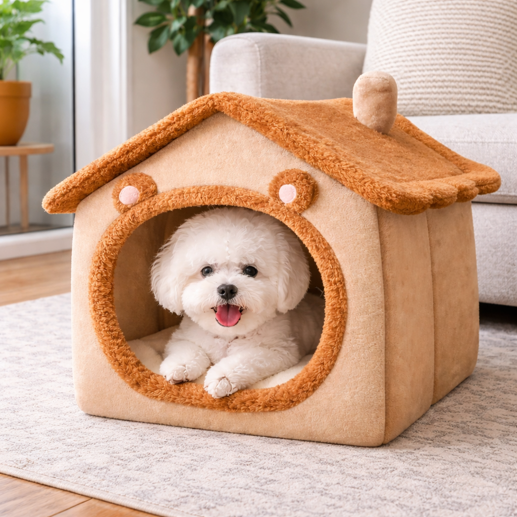 Dog Bed With Raised Sides