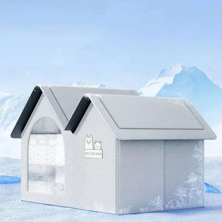 Verkoelend Kattenhuis Koel & Comfortabel Zomerhuisje Voor Katten