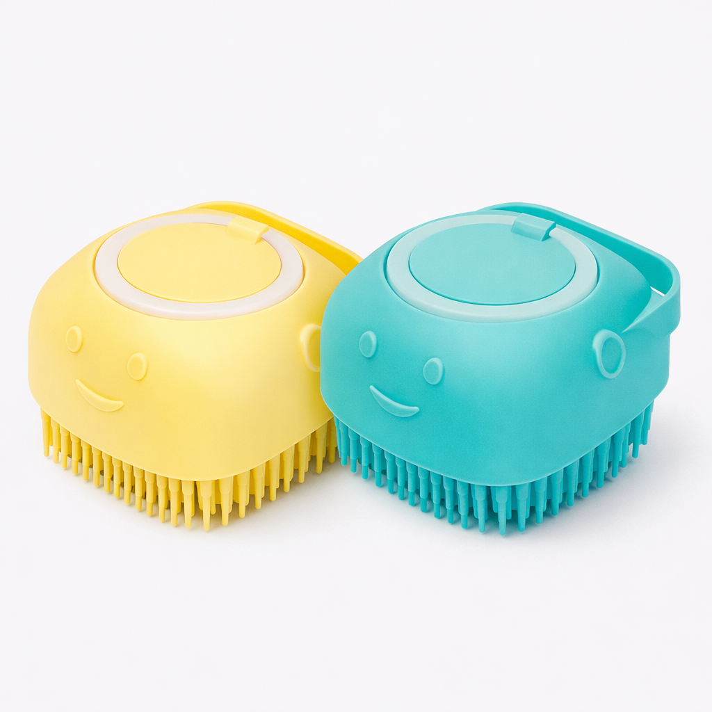 Silicone Bath Brush For Dogs And Cats