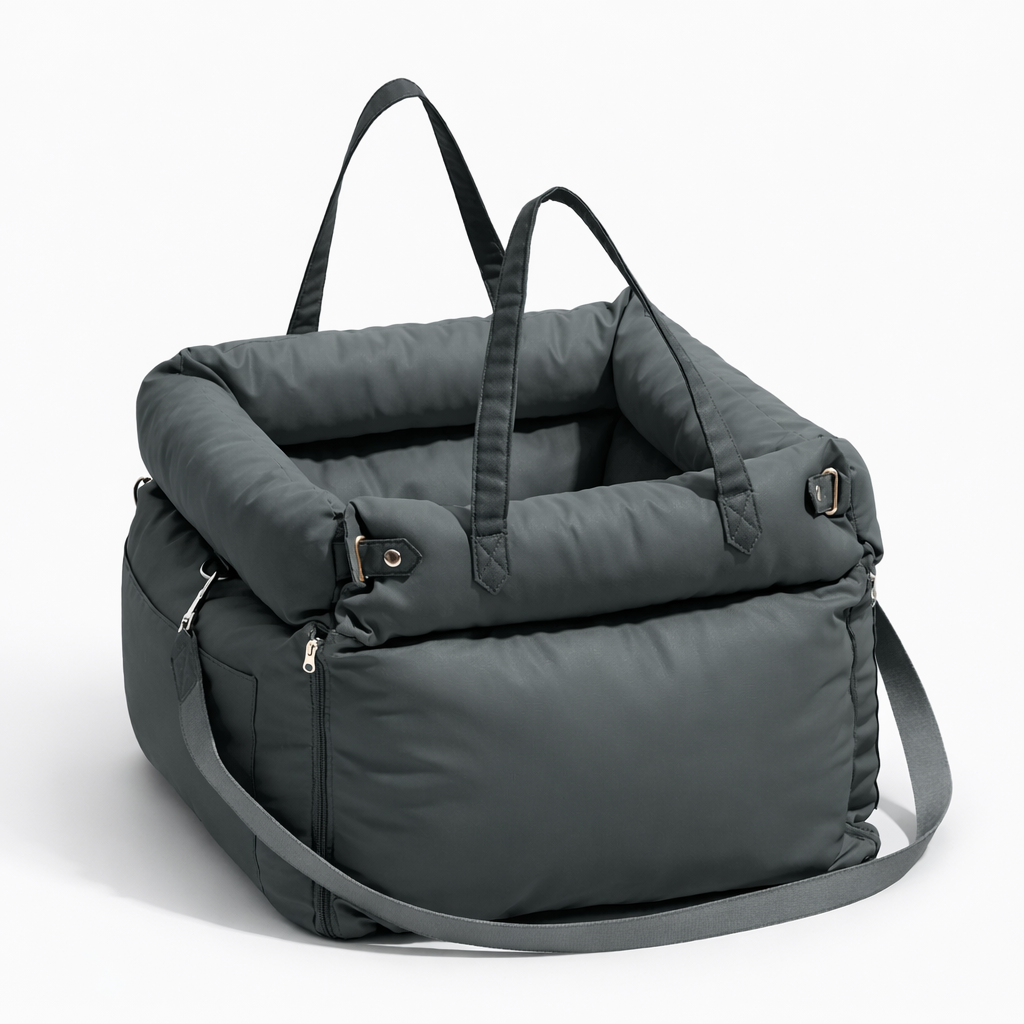 Elevated Dog Car Seat for On-the-Go