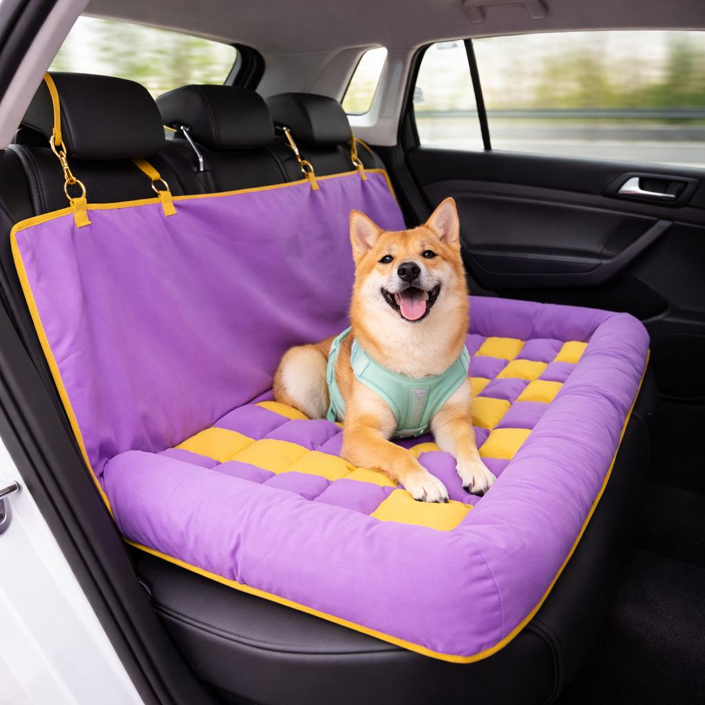 Dog Car Seat Bed | Safety For Backseat