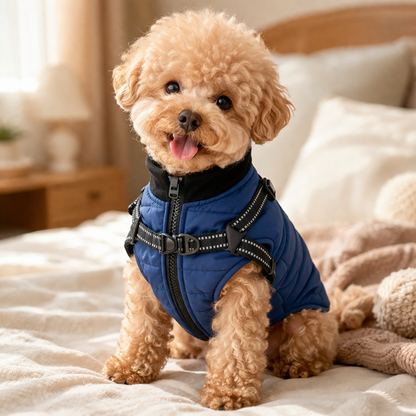 Dog Vest with Integrated Harness