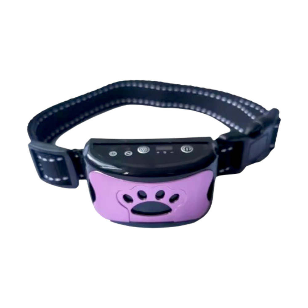 Anti-Bark Collar Safe Without Shock, Ultrasonic &amp; Vibration, USB Rechargeable