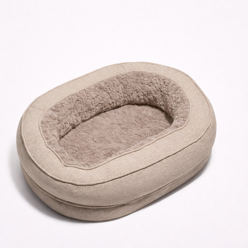 Dog Bed with Raised Edges