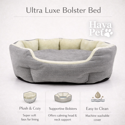 Dog Bed with Raised Edges