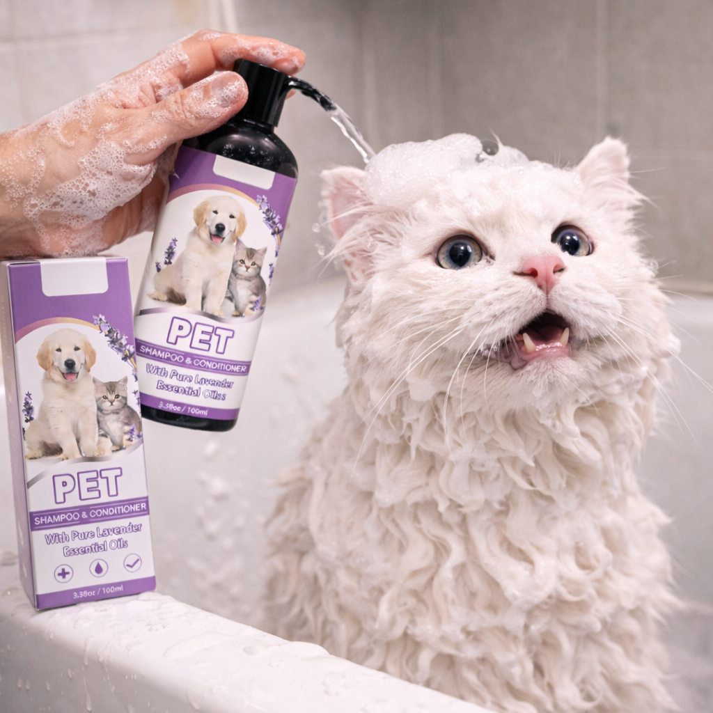 Dog And Cat Shampoo For White Fur