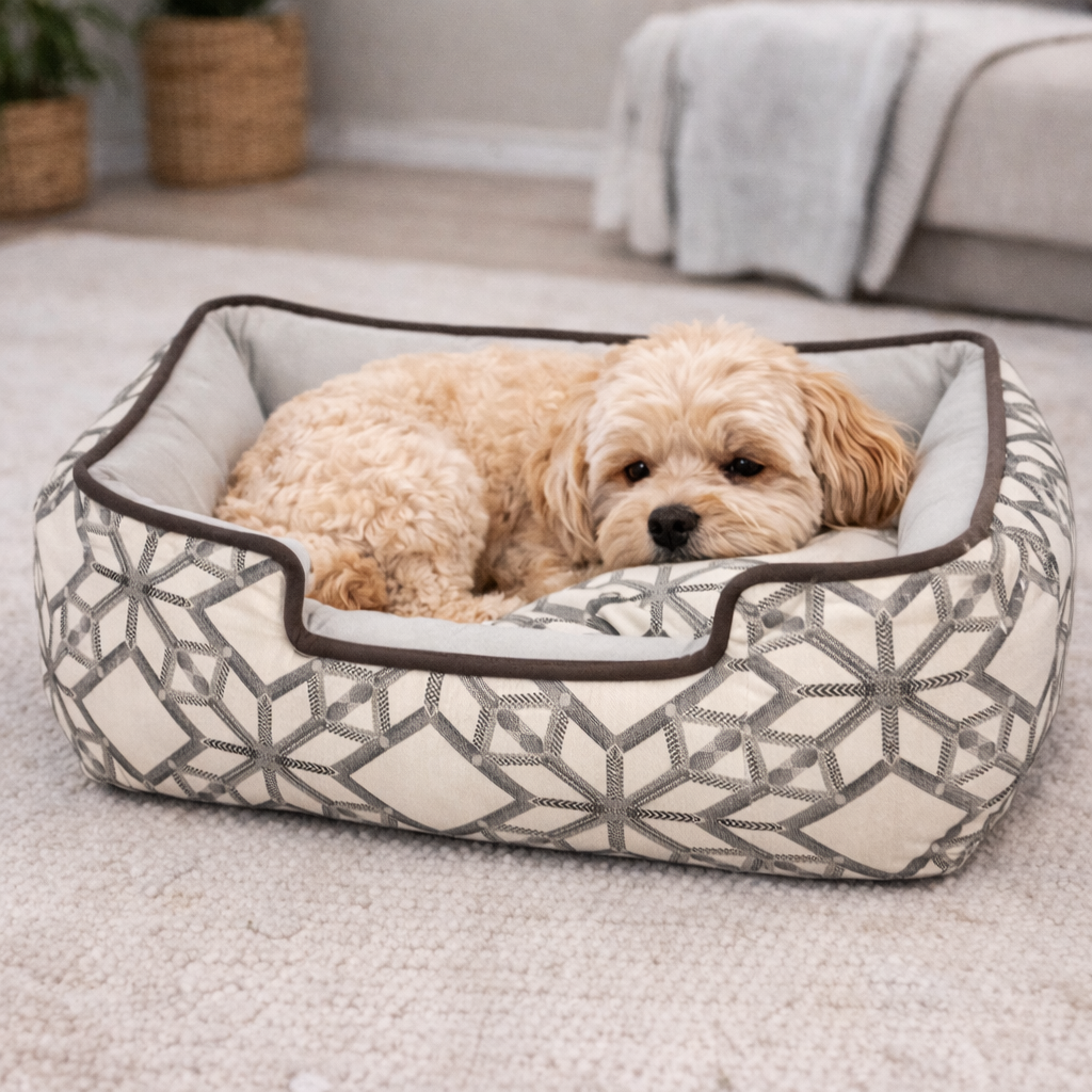 Ruim Hondenloungebed Met Zachte Rand
