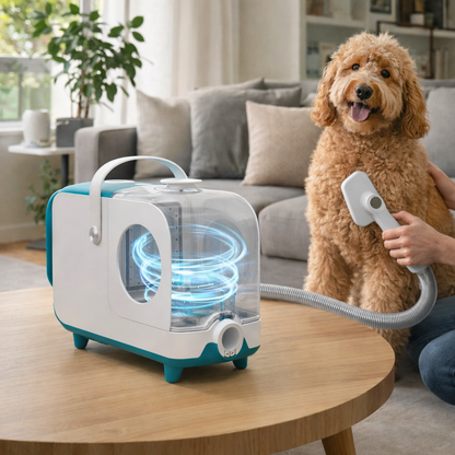 6-Delige Huisdieren Trimmerset Met Vacuüm