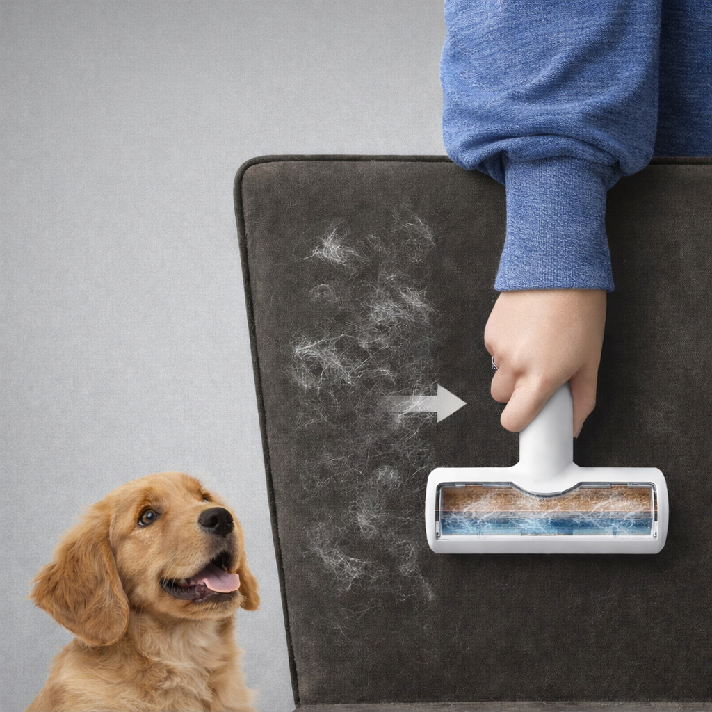 6-Delige Huisdieren Trimmerset Met Vacuüm