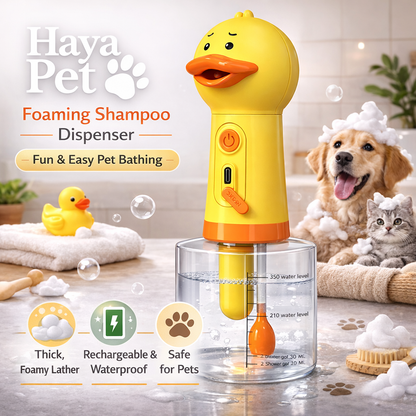 Electric Foam Dispenser for Dogs and Cats
