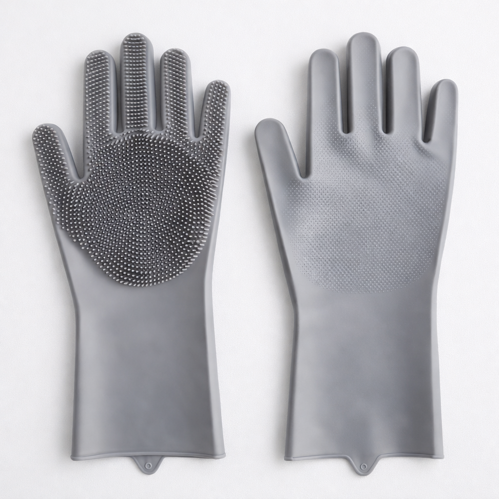Silicone Brush Glove For Dogs And Cats